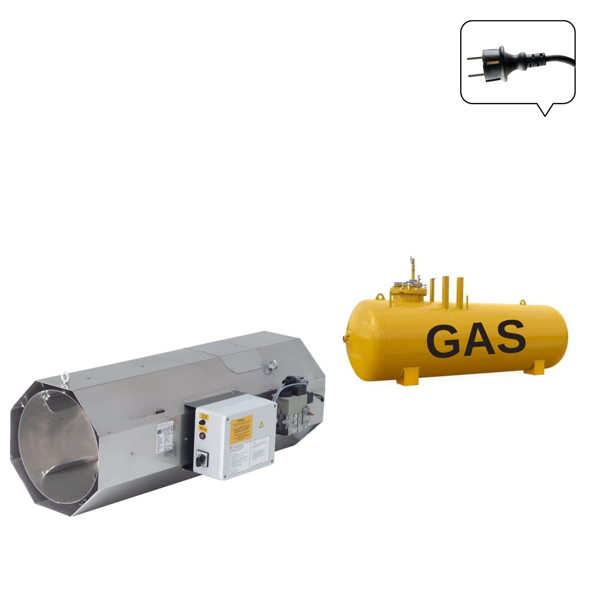 WILMS L-NG-30 gas heater