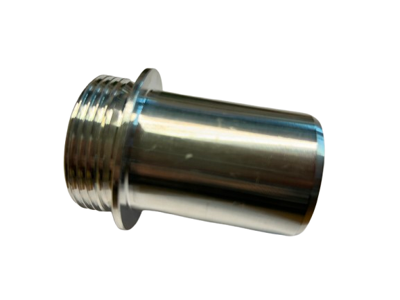 Aluminium appliance connection piece 38 mm x 1 1/4 inch