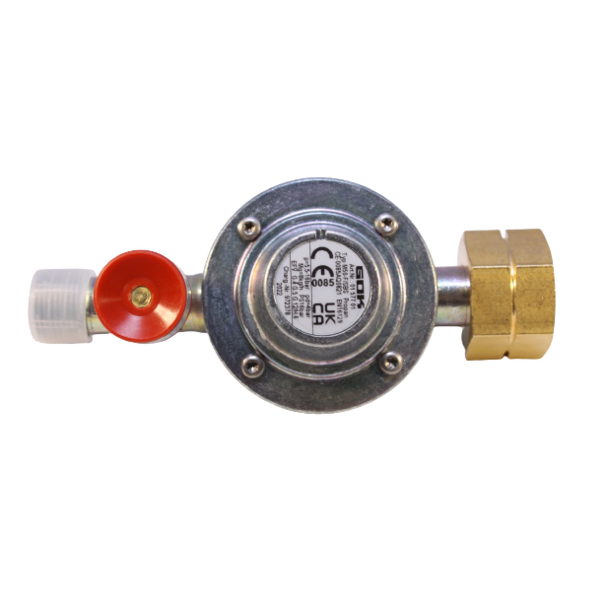 Gasdruckminderer mit Schlauchbruchsicherung