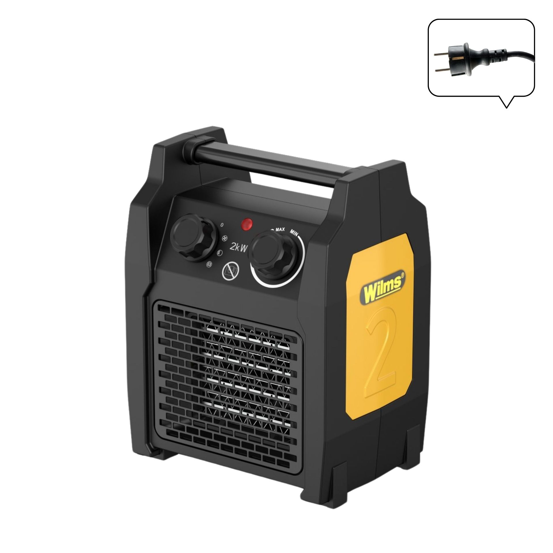 WILMS Elektroheizer mit Keramikheizaggregat CH 2100