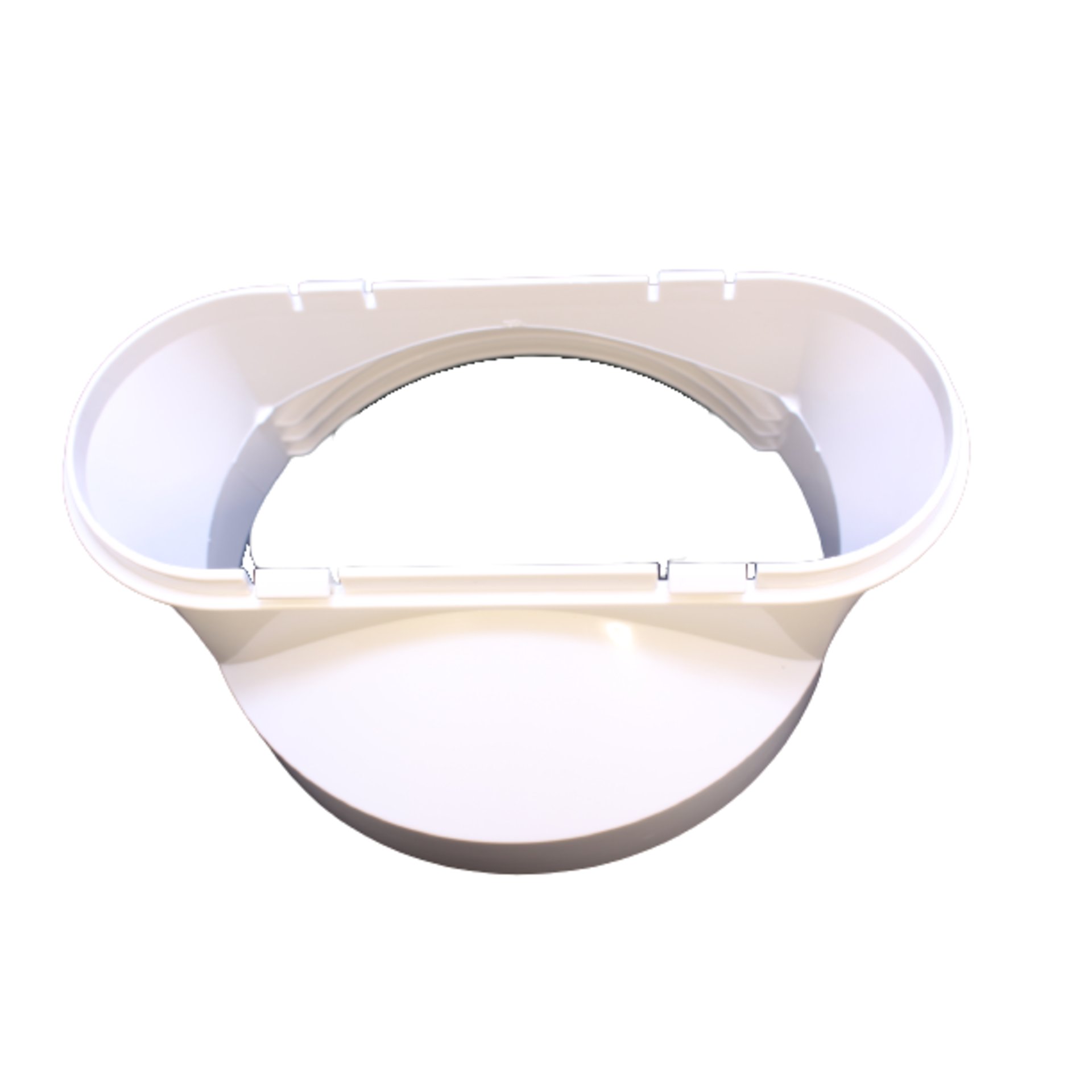 Schlauchanschluss - Fenster - oval