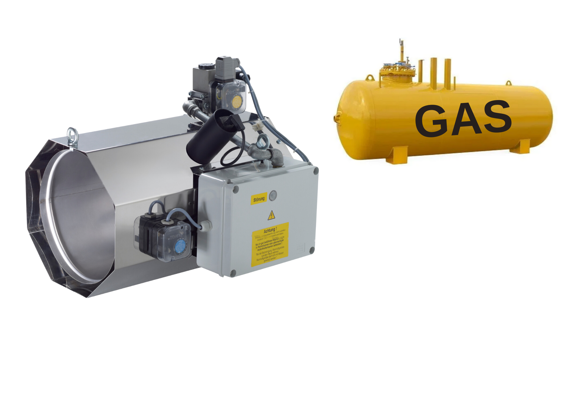 WILMS Gasheizer LE-NG-10